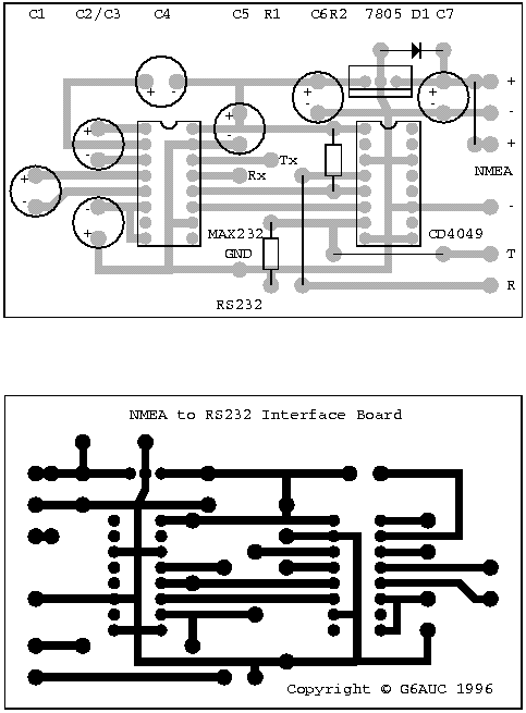 PCB and Overlay (twice full scale)